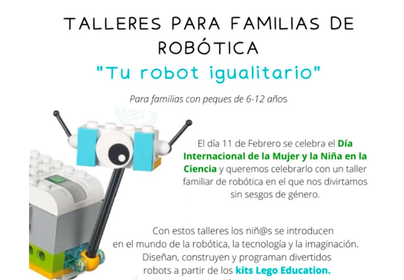 Collado Mediano | Taller de robótica para familias
