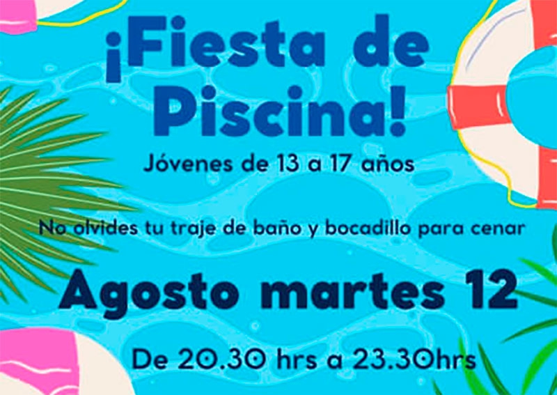 Moralzarzal | Fiesta en la Piscina Municipal de Moralzarzal, por el Dia Internacional de la Juventud
