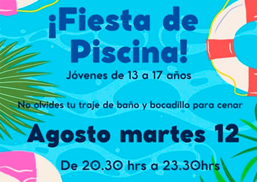 Moralzarzal | Fiesta en la Piscina Municipal de Moralzarzal, por el Dia Internacional de la Juventud