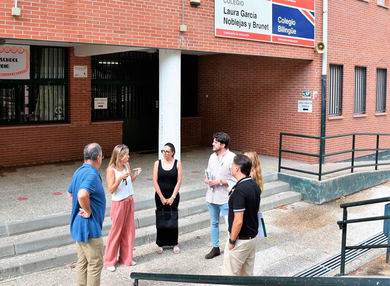 Villaviciosa de Odón | El Ayuntamiento inicia el proyecto de rehabilitación del colegio Laura García Noblejas y Brunet